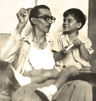 Leopoldo Fernandez (padre) y Polito