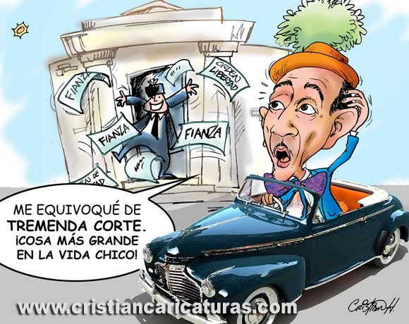 La Tremenda Corte - Caricatura de Cristian Hernández