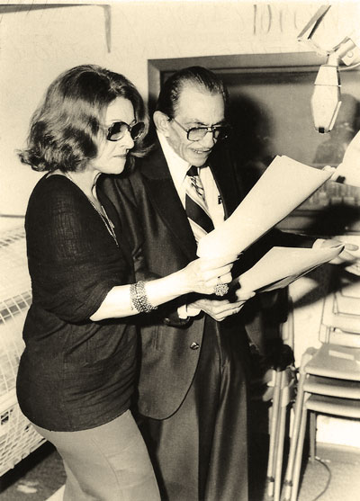 Vilma Carbia y Leopoldo Fernández Tres Patines